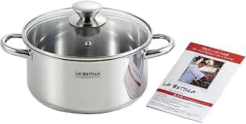 Amazon｜落合 務 IH200V対応 ステンレス両手鍋 20cm LB-173